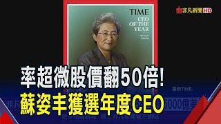 超微股價10年漲近50倍! 蘇姿丰獲選年度CEO 率超微抓住AI熱潮! 蘇姿丰成哈佛商學院教材｜非凡財經新聞｜20241211