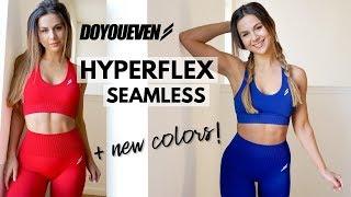 DO YOU EVEN HYPERFLEX SEAMLESS TRY-ON REVIEW + NEW COLORS! ASHLEY GAITA