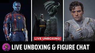 Figure Chat & Hot Toys Batman 1989 Deluxe Live Unboxing