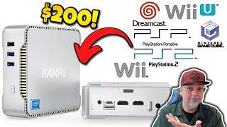 $200 Plug & Play Retro Emulation Mini PC?! PS2, Wii U, Dreamcast & MORE Works GREAT!