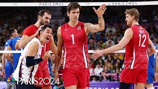 Team USA clinches a record SIXTH men's volleyball medal with bronze at Paris Olympics | NBC Sports