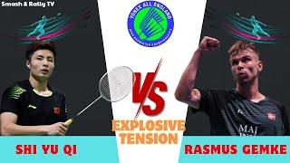 Gemke vs. Shi Yu Qi: Explosive Tension at All England Open 2024