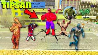 Tipsan Got Hulk power Child In Vice Town || Rope Hero Gameplay || Rope Hero