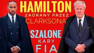 Clarkson zaorał Hamiltona! Lewisa problemy z bolidem Ferrari! Pół mln kary za bluzganie w Formule 1!
