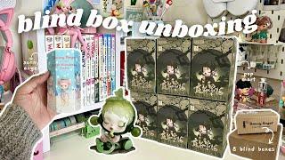 blind box unboxing : 8 sonny angel + pop mart skullpanda figures