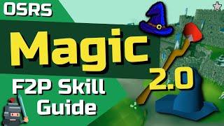 1-99 F2P Magic Guide 2.0 - OSRS F2P Skill Guide (Ironman Friendly)