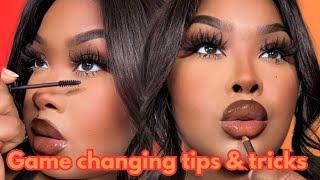 TIPS & TRICKS THAT WILL ELEVATE YOUR MAKEUP W.O.C| EASY BEGINNER FRIENDLY