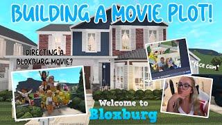 BUILDING A NEW PLOT FOR MY FIRST EVER BLOXBURG MOVIE! *WITH FACE CAM!!*