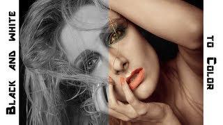 Convert black and white photo to color photoshop cs6 tutorial