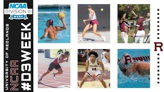 University of Redlands Athletics - #D3Week2022/Why Redlands?