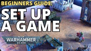 Beginners Guide To : Warhammer 40k How To Set Up A Game