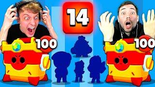 100x OMEGA BOX OPENING BATTLE!  14 VERBLEIBENDE GEGENSTÄNDE!  Brawl Stars deutsch