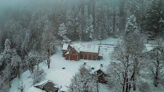 Ayubia khanspur Snowfall | Road to Nathia Gali | Pakistan in  winter | Murree After Snow Storm