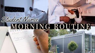 LIFE IN THE UK | STUDENT NURSE DAY IN LIFE | MORNING ROUTINE