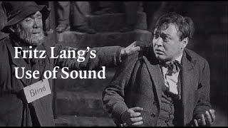 Fritz Lang's Use of Sound in 'M' and 'The Testament of Dr Mabuse', with Michael Wood