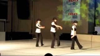 Europian Championship Tap Dance 2010 Zagreb Bond Girls