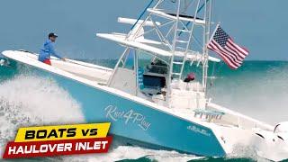 Captain Left The Helm Don't Do This | Boats vs Haulover Inlet