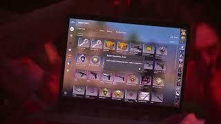 GABEN SCAMS???fan opens a case during the semifinals