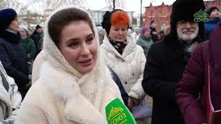 На Троицкий собор города Клин были водружены кресты.
