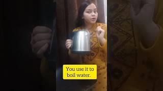 you use it to boil water| fluent English#english #englishlearning  #language #ytshorts #shorts