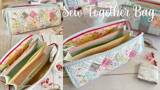 Sew Together Bag Tutorial (Multi-Zipper Pouch!)