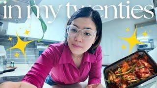 kimchi 4 living alone, mini mukbang | in my twenties