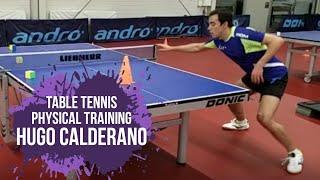 Table tennis physical training with Hugo Calderano - Part I