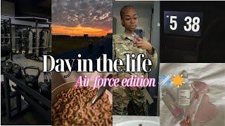 DAY IN THE LIFE: MILITARY EDITION ️ | AIR FORCE |ACTIVE DUTY MORNING ROUTINE | GRWM |ADVICE & MORE