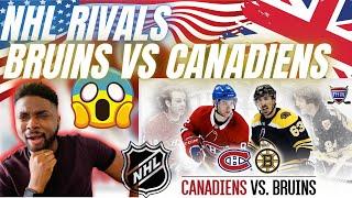 BRIT Rugby Fan Reacts To NHL RIVALS: BOSTON BRUINS VS MONTREAL CANADIENS!