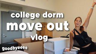 vlog: college dorm move out {san diego state university}