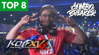 COMBO BREAKER 2024 KOFXV Top 8 (Yashiro Clark Kim Angel Kukri Blue Mary) King of Fighters Tourney