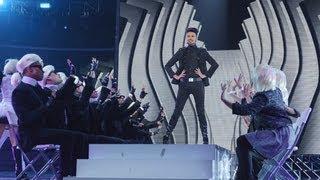 Rylan Clark sings Groove Is In The Heart/Gangnam Style medley - Live Week 2 - The X Factor UK 2012