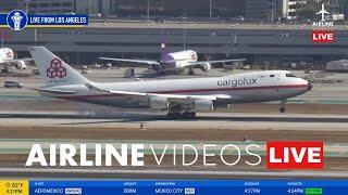 LIVE Los Angeles (LAX) Airport Plane Spotting