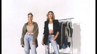 Hailey Bieber & Maeve Reilly ⎮ How To Style 10 Different Levi’s SecondHand Looks In 2 Minutes