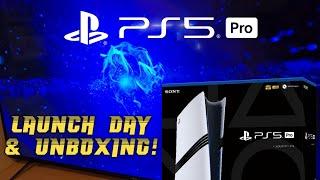 PS5 Pro Launch Day! Pickup, Unboxing, and First Startup