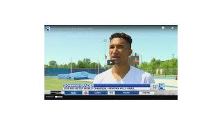 Donavan Brazier promoting NATFL