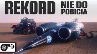 Thrust SSC - najszybszy pojazd w HISTORII LUDZKOŚCI. Jak pokonano prędkość dźwięku na lądzie? 