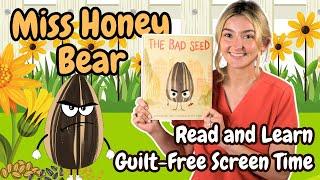 Speech Therapist Reads "The Bad Seed" | Early Language Skills | Read Aloud