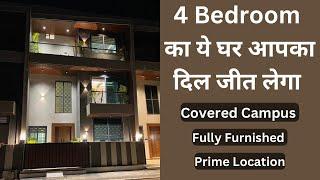 VN95 | 4 BHK Ultra Luxury Fully Furnished Villa with Modern Architectural Design For Sell In Indore