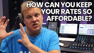 How Can You Keep Audio Animals Studio Rates So Affordable Compared To Other Studios?