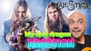 MAJESTICA - My epic dragon | REACTION