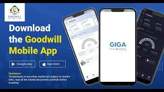 Trade With Goodwill's Online Investment App - GIGA