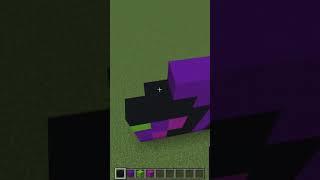 Minecraft Maleficent Tutorial #minecraft #minecraftshorts #youtubeshorts