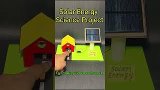 Renewable Energy science project working model #scienceproject #diy #schoolproject #science #diy