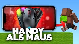 Handy als Maus verwendet!