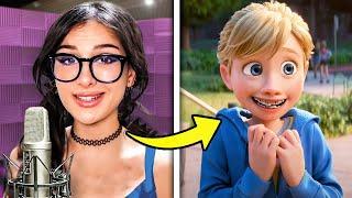 YouTubers Behind The Voices! (SSSniperWolf, FGeeTV, Inside Out 2)