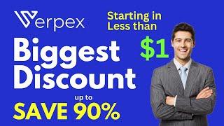 Verpex Hosting 2024 | Verpex Coupon Code - 90% OFF + Free Domain #verpexhosting #webhostingVerpex