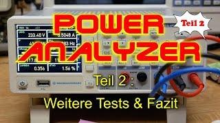 Review Teil 2 : PowerAnalyzer HMC8015 von Rohde & Schwarz