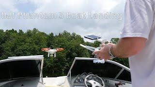 IrixGuy Landing DJI Phantom 3 Pro on Boat in 4K UltraHD