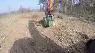 Stump Grinder Land Restoration